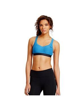 Under Armour Get Set Go Sports Bra-36-A Electric Blue